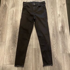 American Eagle Next Level Stretch Super High Rise Jegging crop
